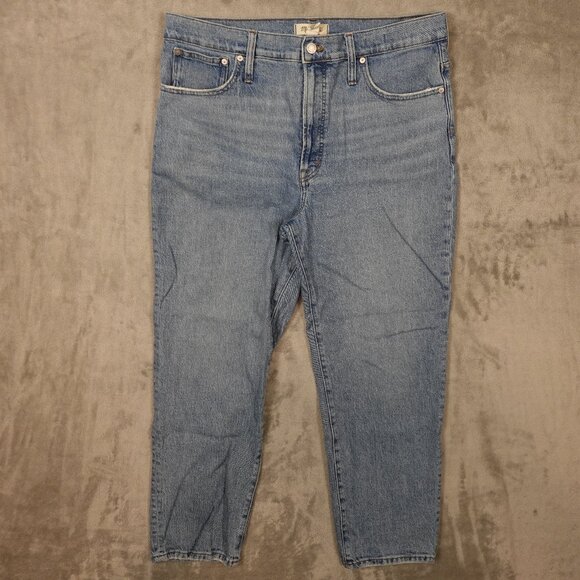 Madewell Denim - Madewell‎ Jeans Perfect Vintage Straight Jean Women's 33 Blue Denim High Rise